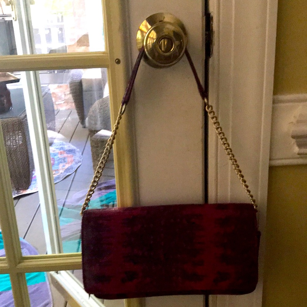Brand new never used Banana Republic clutch